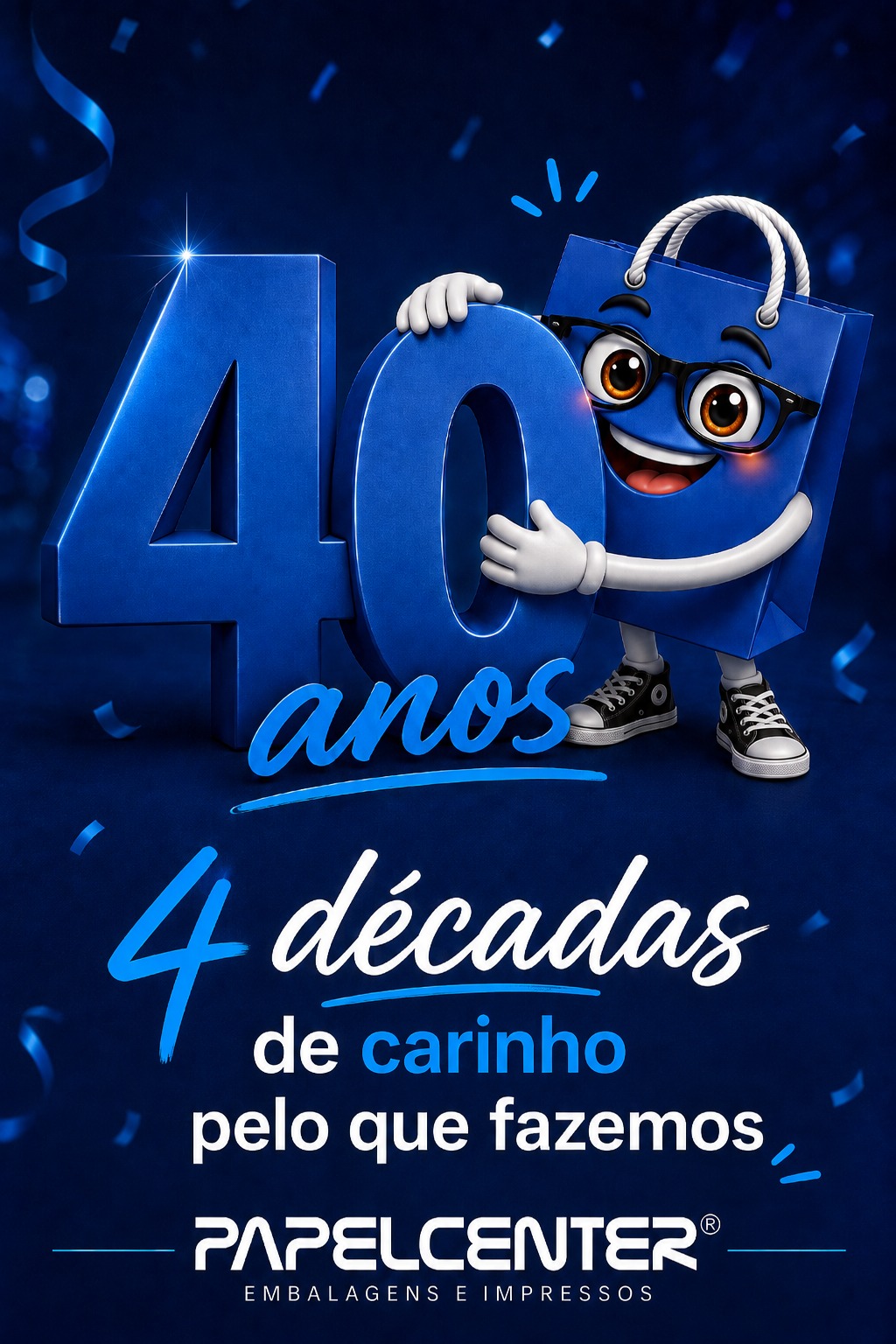 Sacola personalizada elegante